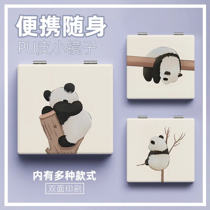 Panda Mirror | Quirky Pocket Mirror (1pc)