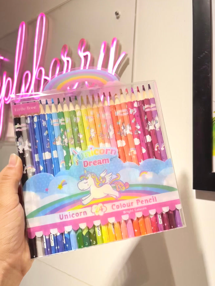 Unicorn Dream Big Coloured Pencils | Unicorn Coloured Pencils set