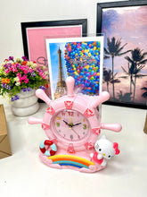 Load image into Gallery viewer, Hello Kitty Alarm Clock With Photo Frame | Cute Kitty Clock
