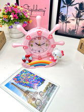 Load image into Gallery viewer, Hello Kitty Alarm Clock With Photo Frame | Cute Kitty Clock
