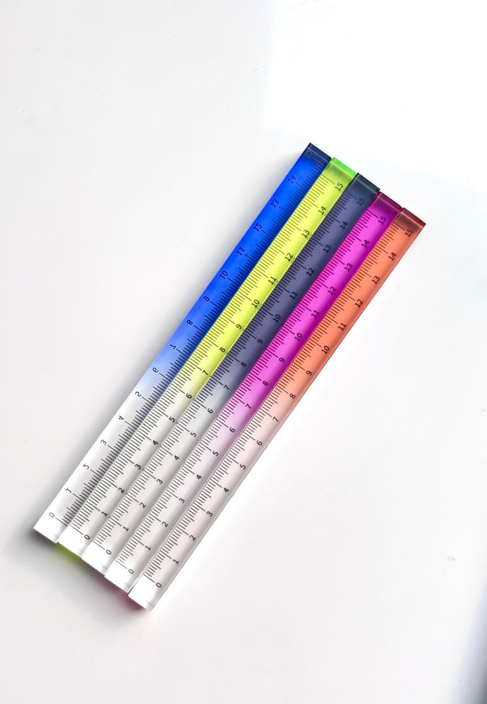 Crystal Ruler | Clear Crystal Ruler (1pc)