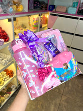 Load image into Gallery viewer, Goodies Mini Hamper Basket | Unicorn Hamper Basket | Cute Hamper
