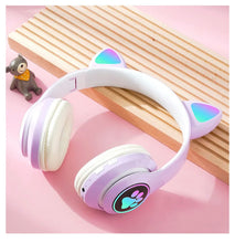 Load image into Gallery viewer, Cat Ear Headphones | Wireless Cat Headphones
