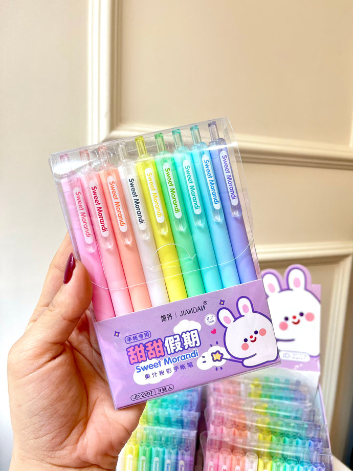 Pastel Pen Set | Cute Pastel Pens