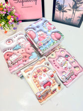 Load image into Gallery viewer, Kawaii 3D Planner Notebook | 3D Diaries
