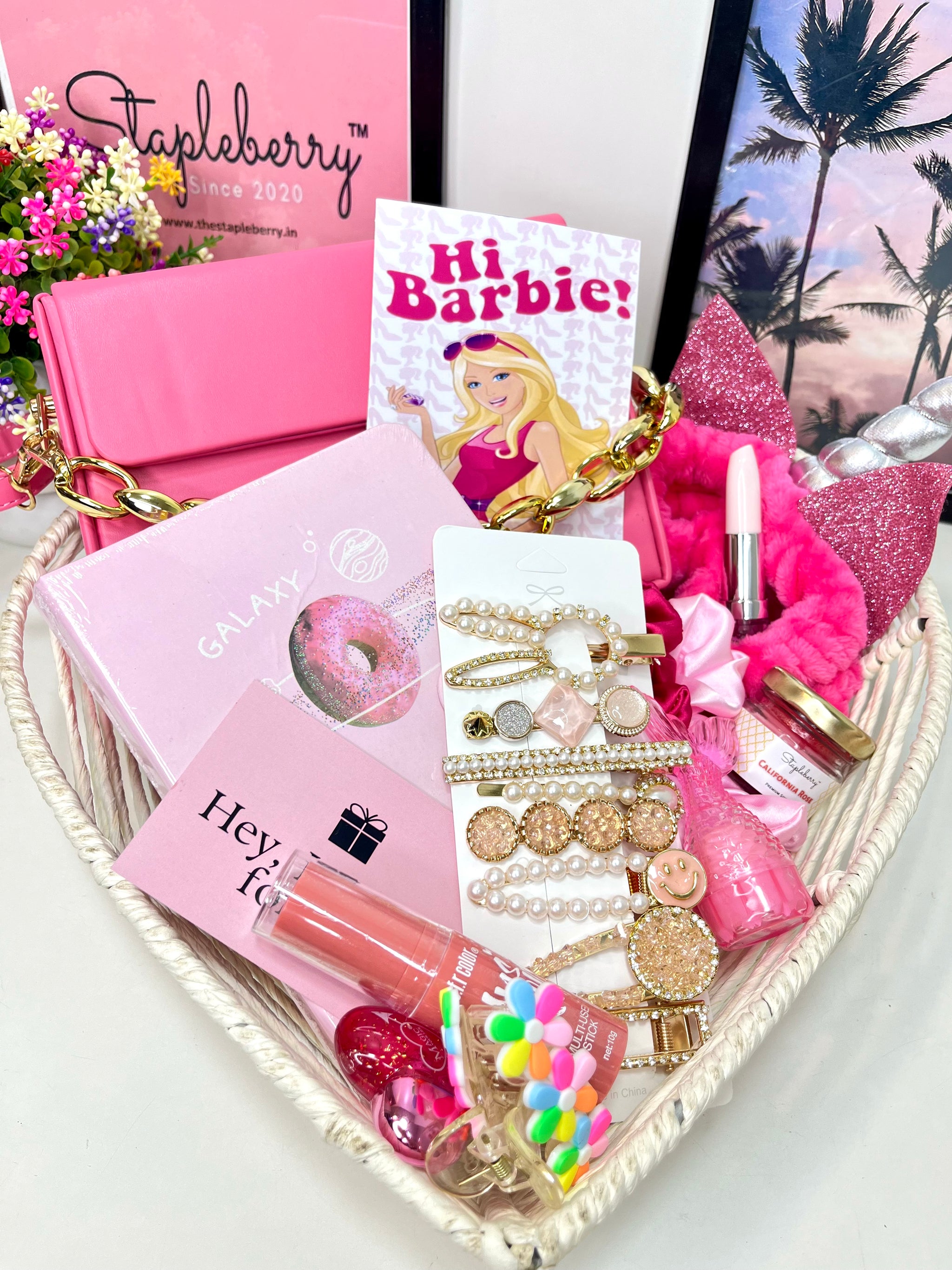 Barbie gift basket sale